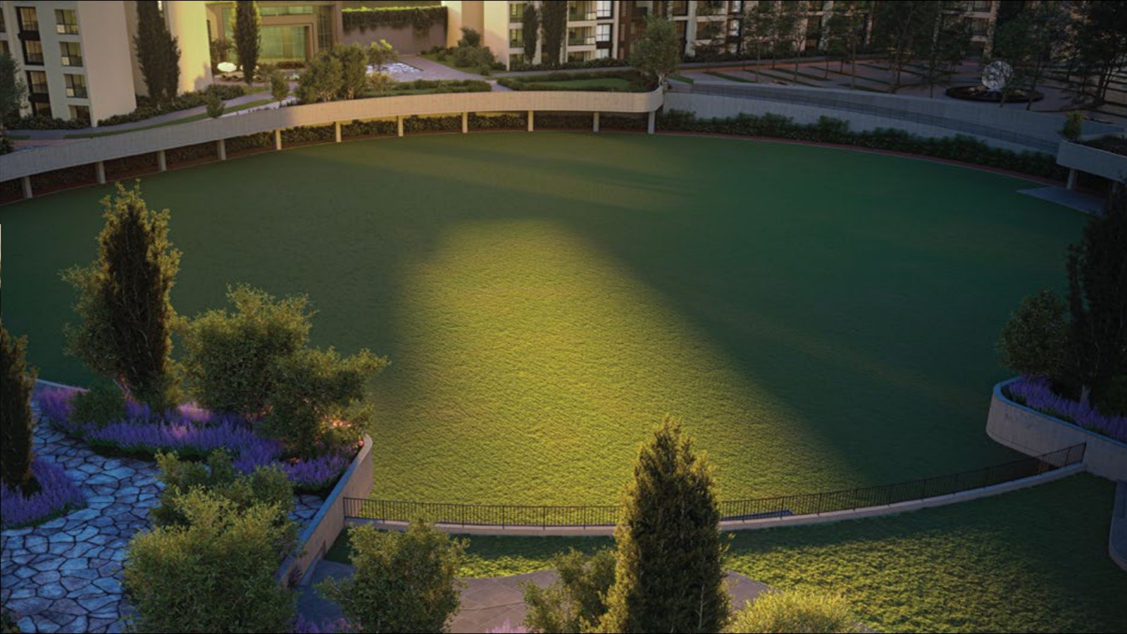 SOBHA OneWorld World Stadium cricket and football ground